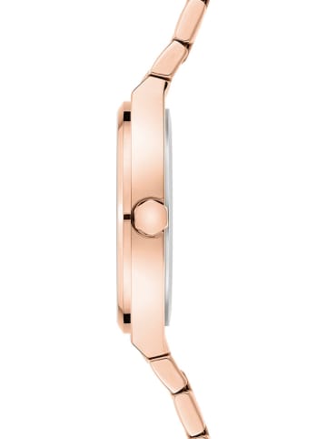 Liebeskind Kwartshorloge roségoudkleurig/wit