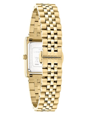 Liebeskind Quarzuhr in Gold/ Schwarz