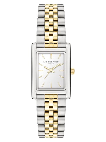 Liebeskind Quarzuhr in Silber/ Gold