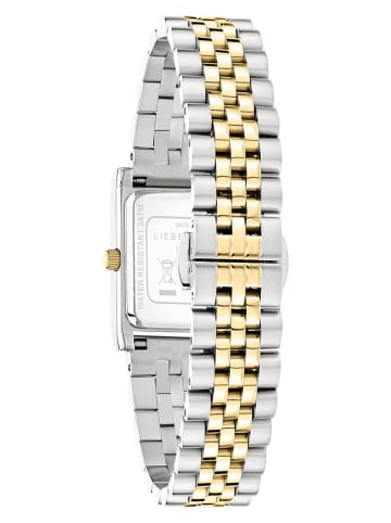 Liebeskind Kwartshorloge zilverkleurig/goudkleurig