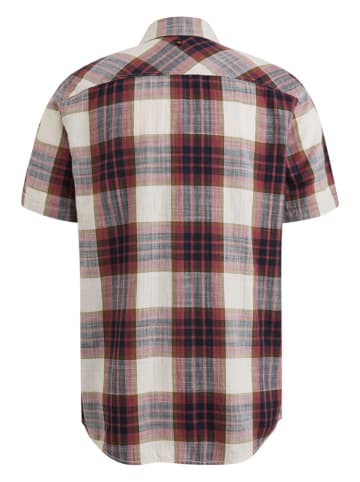 PME Legend Koszula - Regular fit - w kolorze kremowo-czerwonym