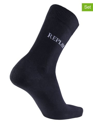 Replay Underwear 3er-Set: Socken in Schwarz