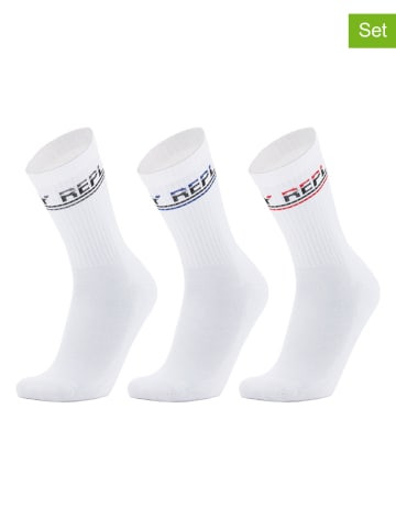 Replay Underwear 3er-Set: Socken in Weiß