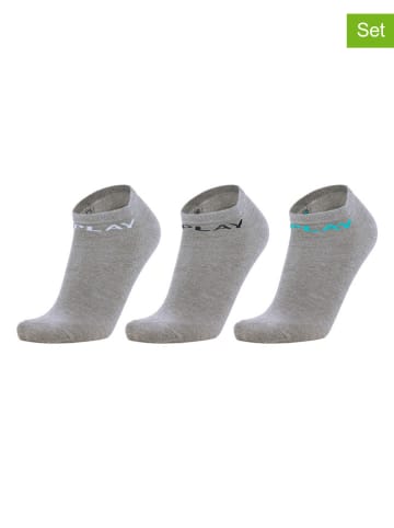 Replay Underwear 3er-Set: Socken in Grau