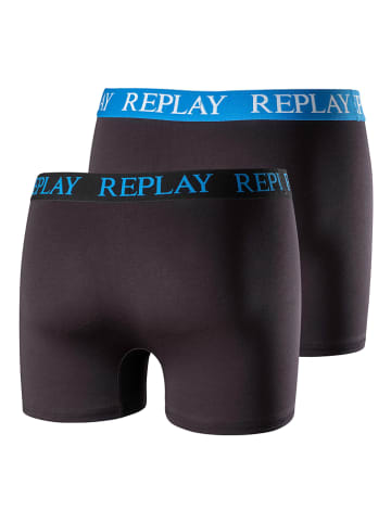 Replay Underwear Bokserki (2 pary) w kolorze czarnym