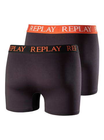 Replay Underwear Bokserki (2 pary) w kolorze czarnym