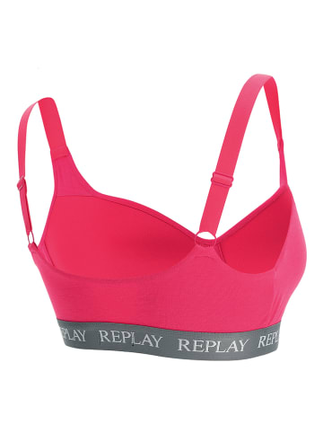Replay Underwear Top w kolorze różowym