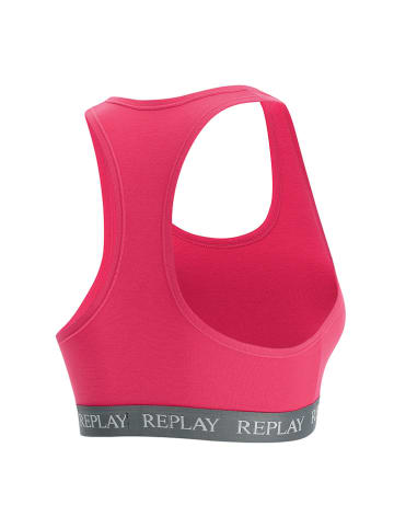 Replay Underwear Top w kolorze różowym