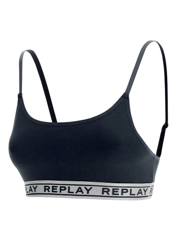 Replay Underwear Bustier in Schwarz