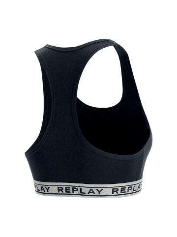 Replay Underwear Bustier in Schwarz