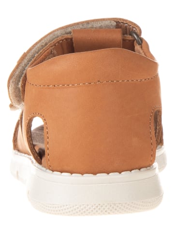 El Naturalista Leder-Halbsandalen in Hellbraun