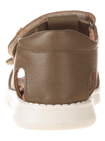 El Naturalista Leren enkelsandalen bruin