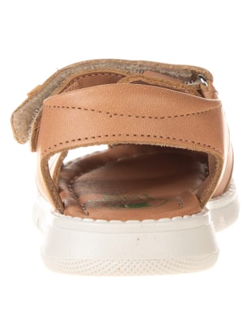 El Naturalista Skórzane półsandały w kolorze jasnobrązowym