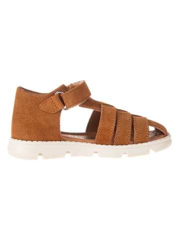 El Naturalista Leder-Halbsandalen in Hellbraun