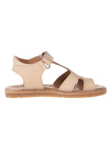 El Naturalista Leren sandalen lichtroze