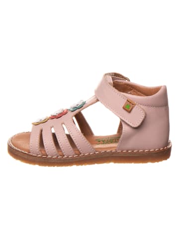 El Naturalista Leder-Sandalen in Rosa