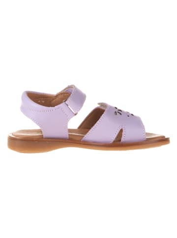 El Naturalista Leder-Sandalen in Lila
