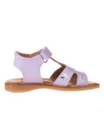 El Naturalista Leder-Sandalen in Lila