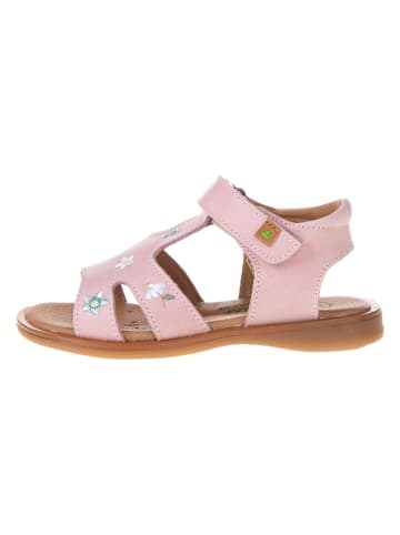 El Naturalista Leder-Sandalen in Rosa