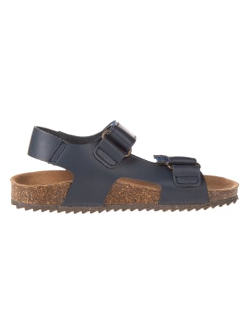 El Naturalista Leren sandalen donkerblauw