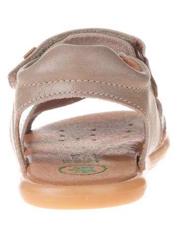 El Naturalista Leren sandalen beige