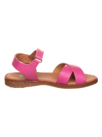 El Naturalista Leder-Sandalen in Pink