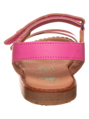 El Naturalista Leder-Sandalen in Pink