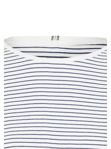 Camel Active Longsleeve wit/donkerblauw