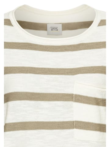 Camel Active Sweter w kolorze kremowym