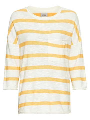 Camel Active Sweter w kolorze kremowym