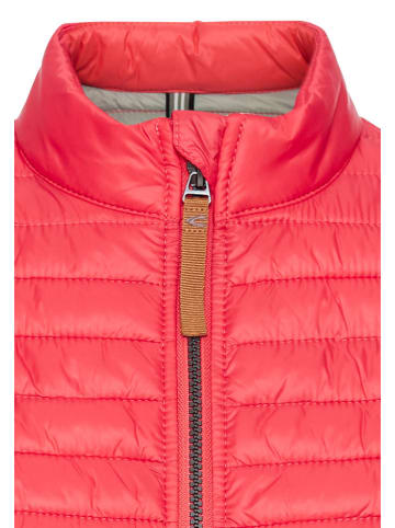 Camel Active Doorgestikte jas rood