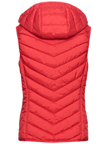 Camel Active Doorgestikte bodywarmer rood
