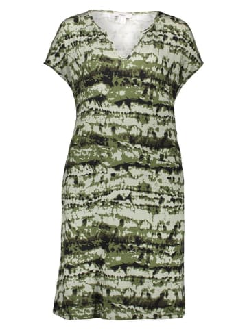 Heine Jurk zwart/kaki