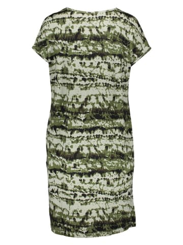 Heine Kleid in Schwarz/ Khaki