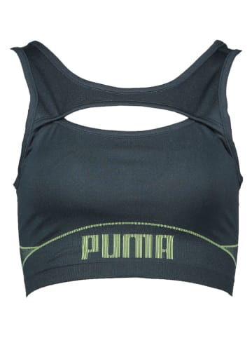 Puma Sport-BH in Dunkelblau
