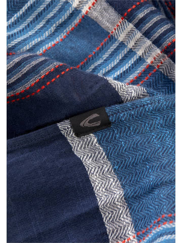 Camel Active Schal in Blau/ Rot