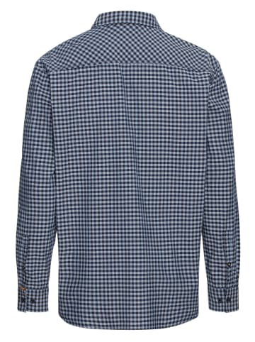 Camel Active Hemd - Regular Fit - in Dunkelblau/ Hellblau