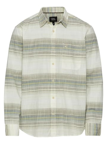 Camel Active Blouse - regular fit - groen/beige