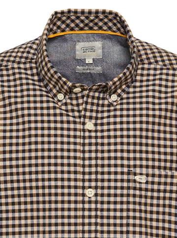 Camel Active Koszula - Regular fit - w kolorze jasnobrązowym