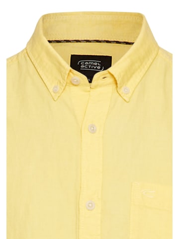 Camel Active Koszula - Regular fit - w kolorze żółtym