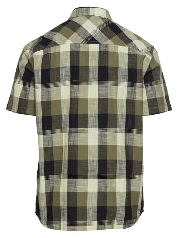 Camel Active Hemd - Regular fit - in Khaki/ Schwarz