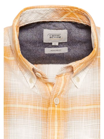 Camel Active Koszula - Regular fit - w kolorze żółtym