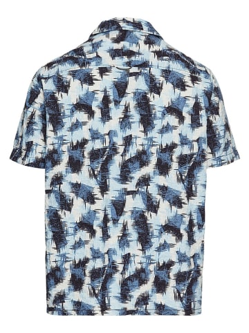 Camel Active Hemd - Regular fit - in Hellblau/ Dunkelblau