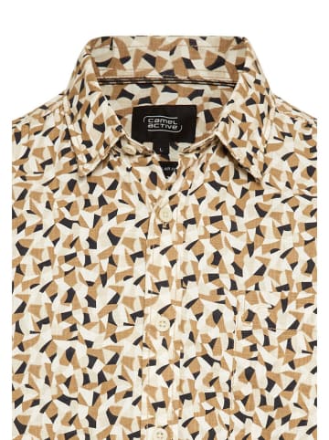 Camel Active Blouse - regular fit - lichtbruin