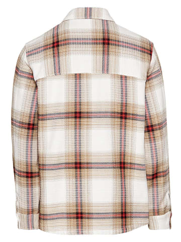 Camel Active Blouse - relaxed fit - beige/rood