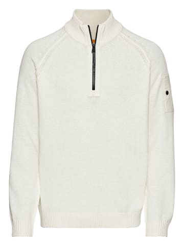 Camel Active Sweter w kolorze kremowym