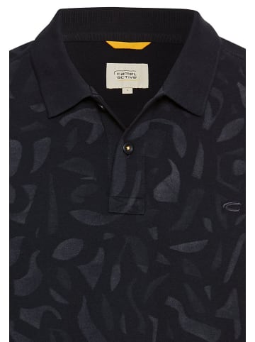 Camel Active Poloshirt donkerblauw