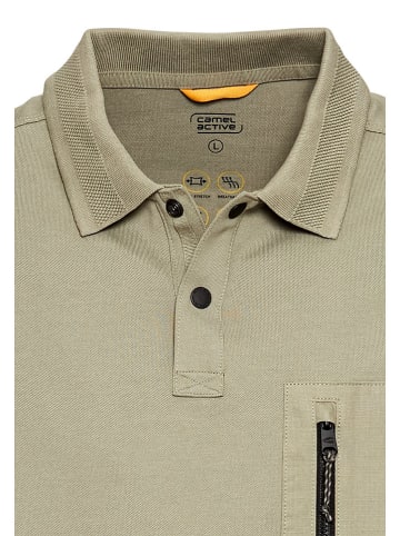 Camel Active Functioneel poloshirt beige