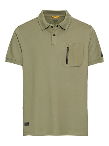 Camel Active Functioneel poloshirt kaki