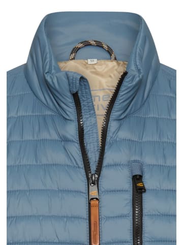 Camel Active Doorgestikte jas blauw